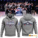 2024 Big East Tournament Champions Uconn Men’s Basketball Hoodie