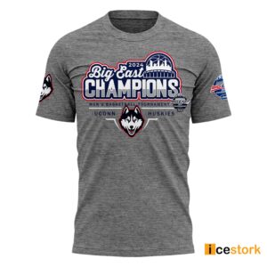 2024 Big East Tournament Champions Uconn Men's Basketball Shirt