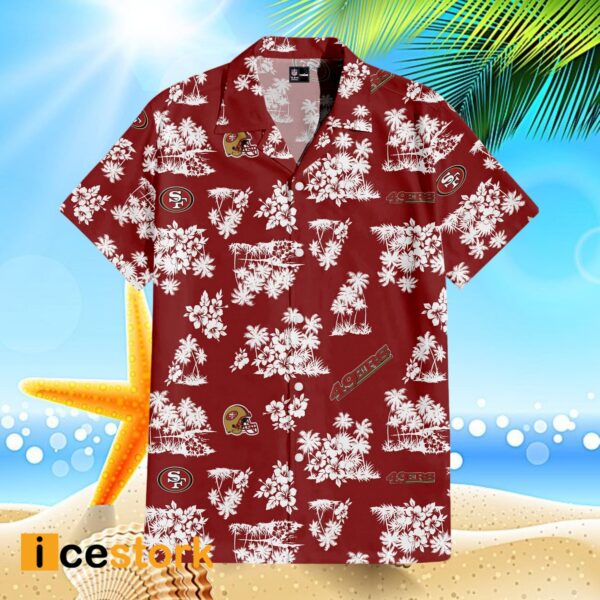 49ers Coastal Paradise Hawaiian Shirt