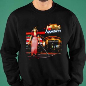 Advent Children My Aerith Applebee's Welcome Back Shirt