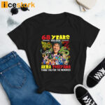 Akira Toriyama 68 Years 1955-2024 Thank You For The Memories Shirt