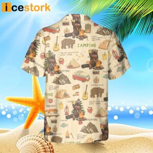 And Into The Forest I Go Camping Hawaiian Shirt