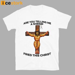 Are You Telling Me A Shrimp Fried This Christ Shirt