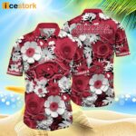 Arkansas Razorbacks NCAA2 Flower Hawaiian Shirt