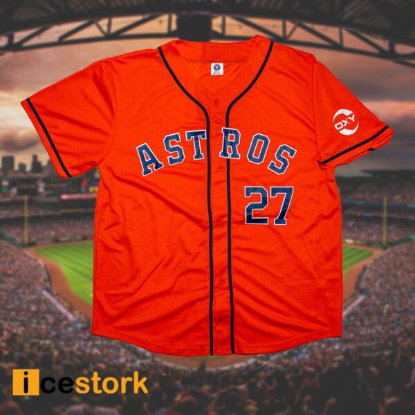 Astros Jose Altuve Replica Orange Jersey Giveaway 2024