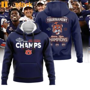 Auburn 3 Time Sec Men's Basketball Tournament Champions Combo Classic Cap T Shirt Hoodie 1