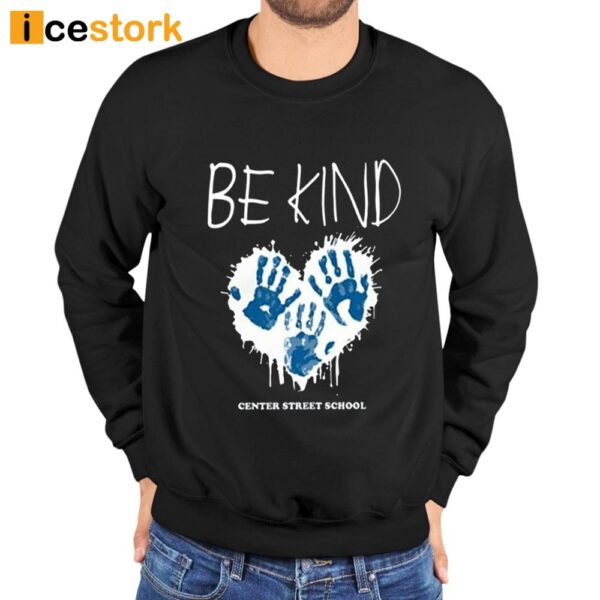 Be Kind Center Street School T-Shirt