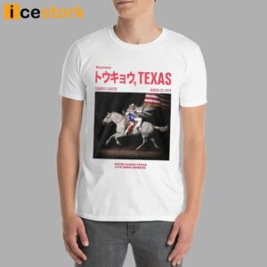 Beyoncé Cowboy Carter Kntry Radio Texas Live From Shibuya Shirt