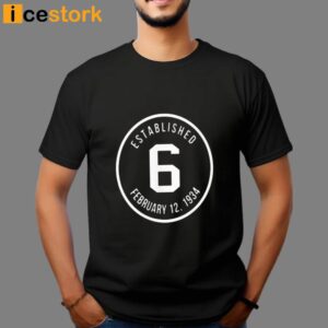 Bill Russell Established 6 February 12 1934 T Shirt