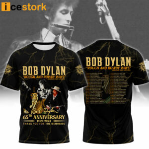 Bob Dylan Rough and Rowdy Ways Worldwide Tour Shirt