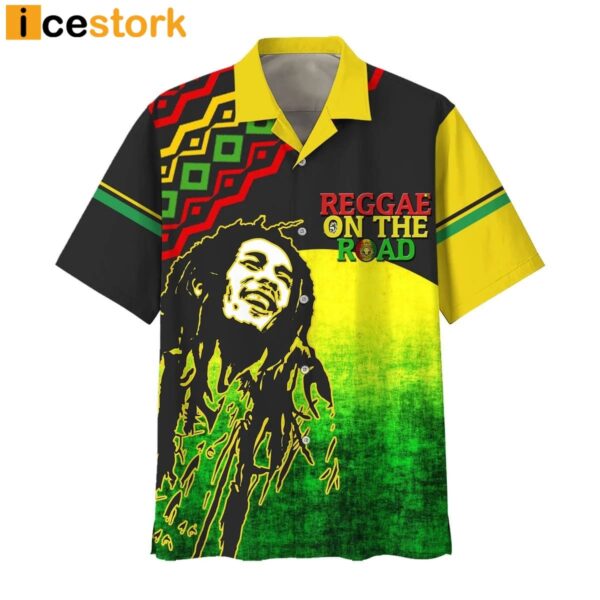 Bob Marley Don’t Run Stand Up Hawaiian Shirt