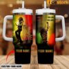 Bob Marley One Love Love The Life You Live Custom Stanley Tumbler