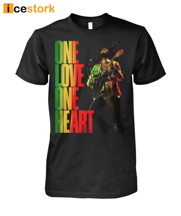 Bob Marley One Love One Heart Shirt