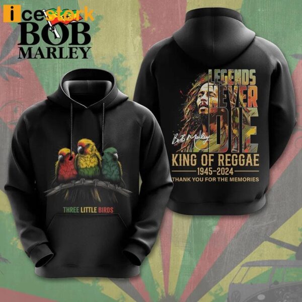 Bob Marley Three Little Birds Shirt