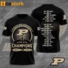 Boilermakers Men’s Basketball Outright Big Ten Champions 2024 Shirt