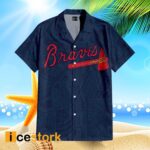 Braves Tribal Motifs Hawaiian Shirt