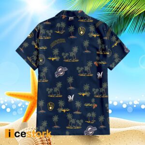 Brewers Victory Blend Hawaiian Shirt