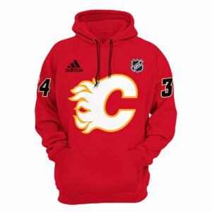 Calgary Flames Miikka Kiprusoff 34 Hoodie