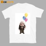 Carl Fredricksen Holding Balloons Shirt