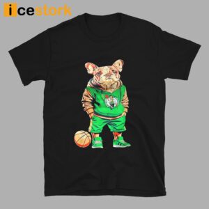 Celtics BullDog T shirt