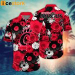 Cincinnati Bearcats NCAA3 Flower Hawaiian Shirt