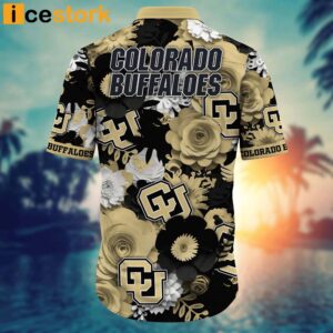 Colorado Buffaloes NCAA3 Flower Hawaiian Shirt