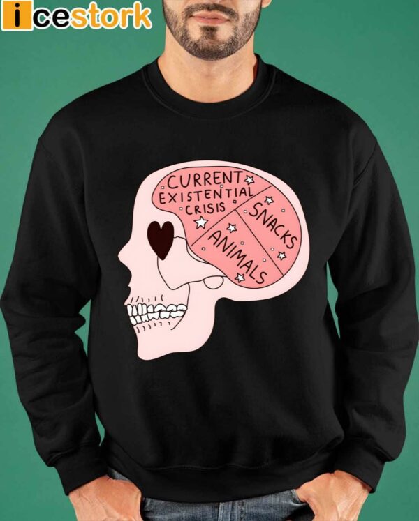 Current Existential Crisis Snacks Animals Shirt