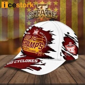 Cyclones 7 Time Big 12 Men's Basketball Cap