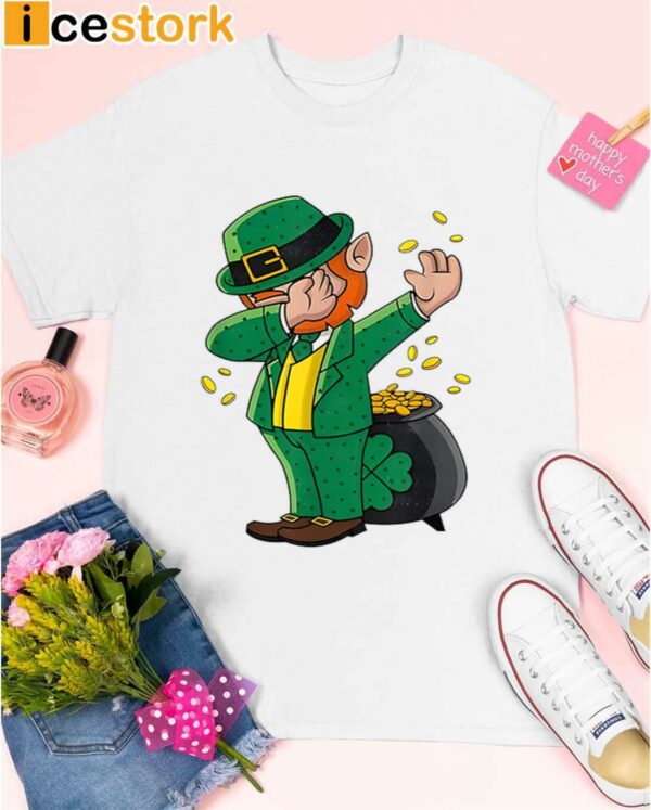 Dabbing Leprechaun Shirt