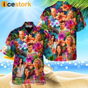 Dexter Synthwave Tropical Summer Special Hawaiian Shirt