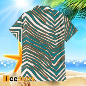 Dolphins Zubaz Hawaiian Shirt