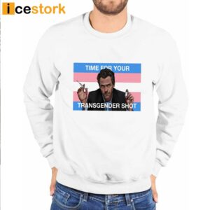 Dr House Trans Flag Tapestry T Shirt