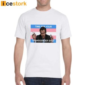 Dr House Trans Flag Tapestry T Shirt