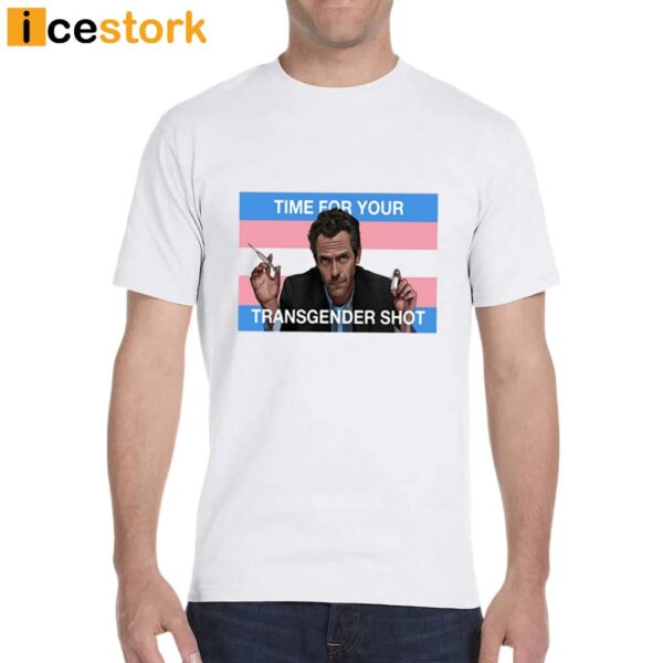 Dr House Trans Flag Tapestry T-Shirt