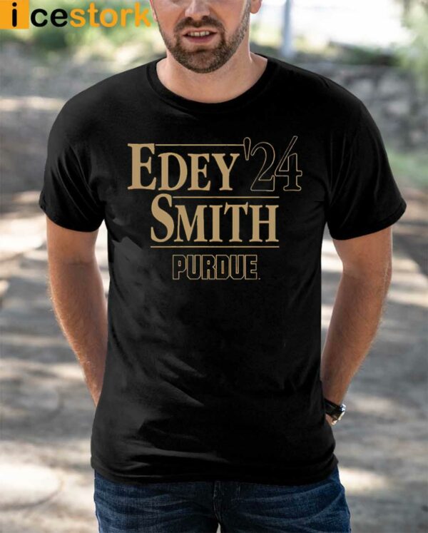 Edey Smith 2024 Purdue Basketball Shirt