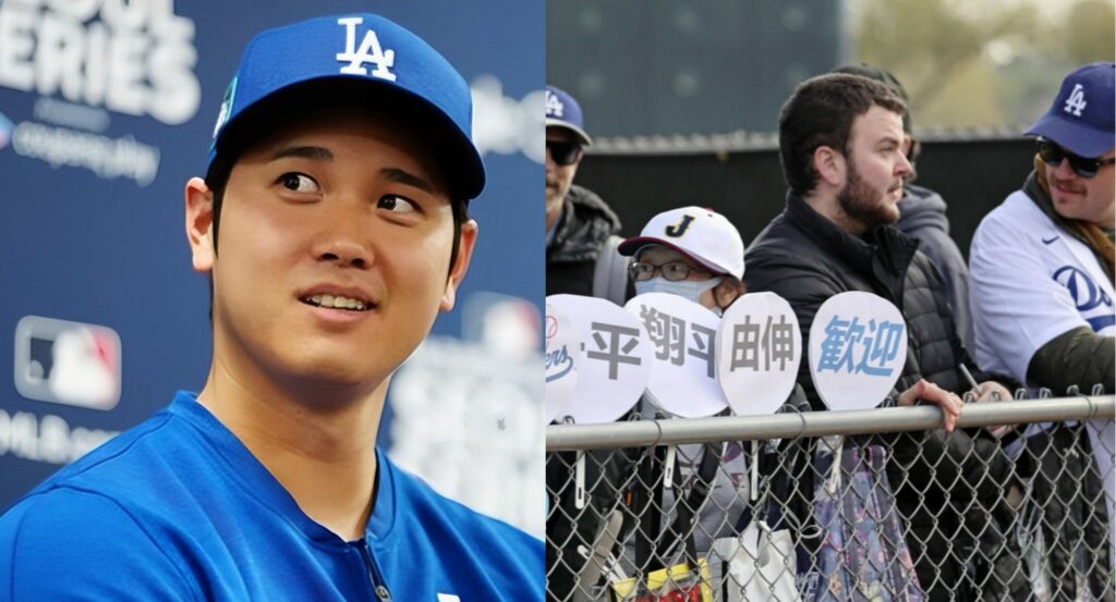 Fan Frenzy As Shohei Ohtani debuts for LA Dodgers