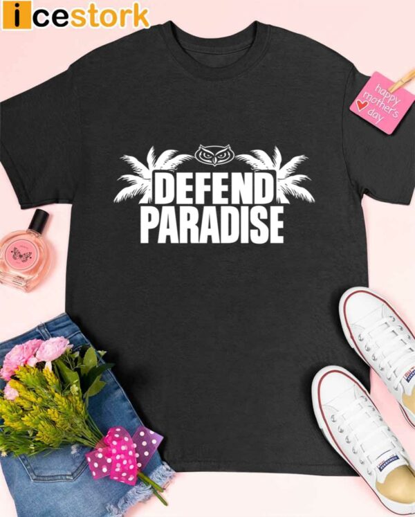 Florida Atlantic Defend Paradise Shirt