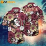 Florida State Seminoles NCAA2 Flower Hawaiian Shirt