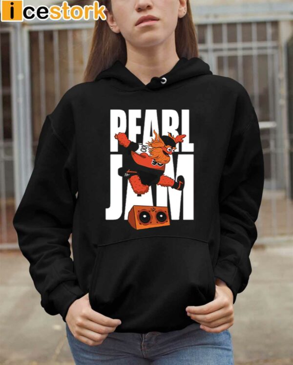 Flyers X Pearl Jam At Wells Fargo Center On March 14th 2024 Shirt
