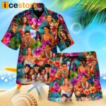 Friends Synthwave Tropical Summer Special Hawaiian Shirt