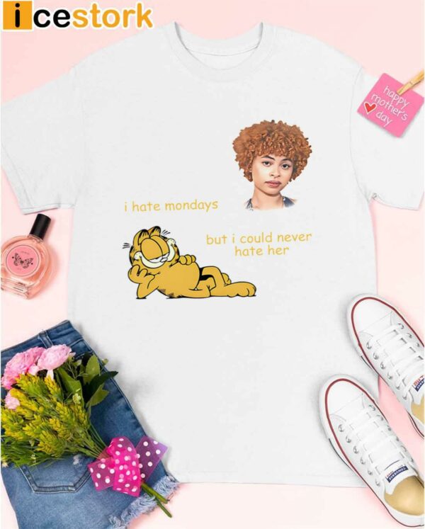 Garfield I Hate Mondays But I Could Never Hate Her Ice Spice Shirt