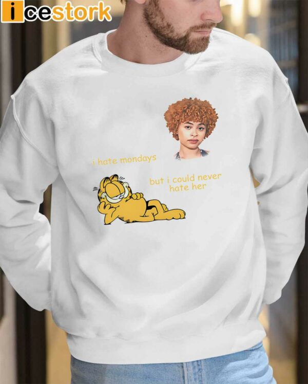 Garfield I Hate Mondays But I Could Never Hate Her Ice Spice Shirt