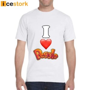 Gay Fetus I Love Peggle T Shirt