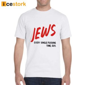 Genghis Khan Jews Every Single Fucking Time Goy Shirt