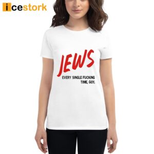 Genghis Khan Jews Every Single Fucking Time Goy Shirt