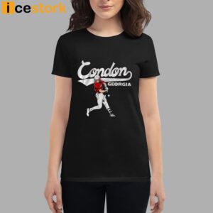 Georgia Baseball Charlie Condon Slugger Swing Shirt