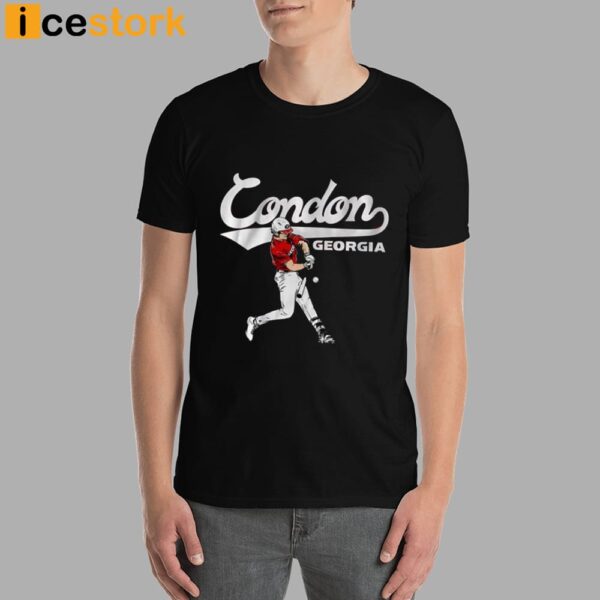 Georgia Baseball Charlie Condon Slugger Swing Shirt