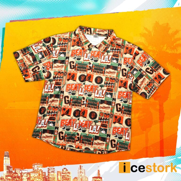 Giants Beat LA Aloha Shirt Giveaway 2024 Icestork