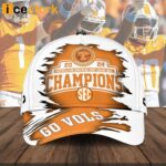 Go Vols Tennessee Southeastern Conference Men’s Basketball Champions Cap