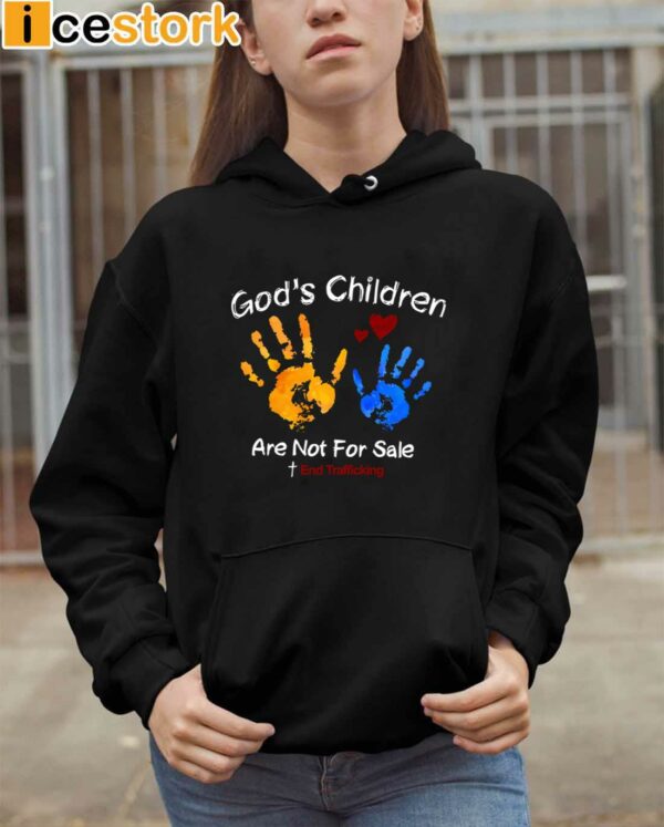 God’S Children Are Not For Sale Print Shirt